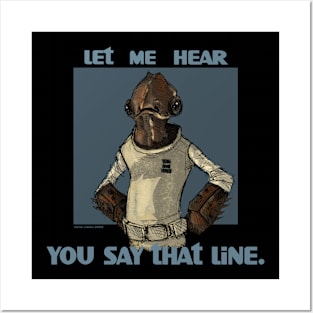 Let me Hear you say it! Posters and Art